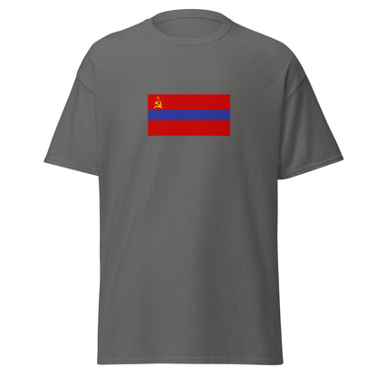 Armenia - Armenian Soviet Socialist Republic (1952-1990) | Historical Armenian Flag Interactive T-shirt