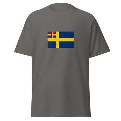 Sweden - United Kingdoms of Sweden and Norway (1814-1905) | Historical Swedish Flag Interactive T-shirt