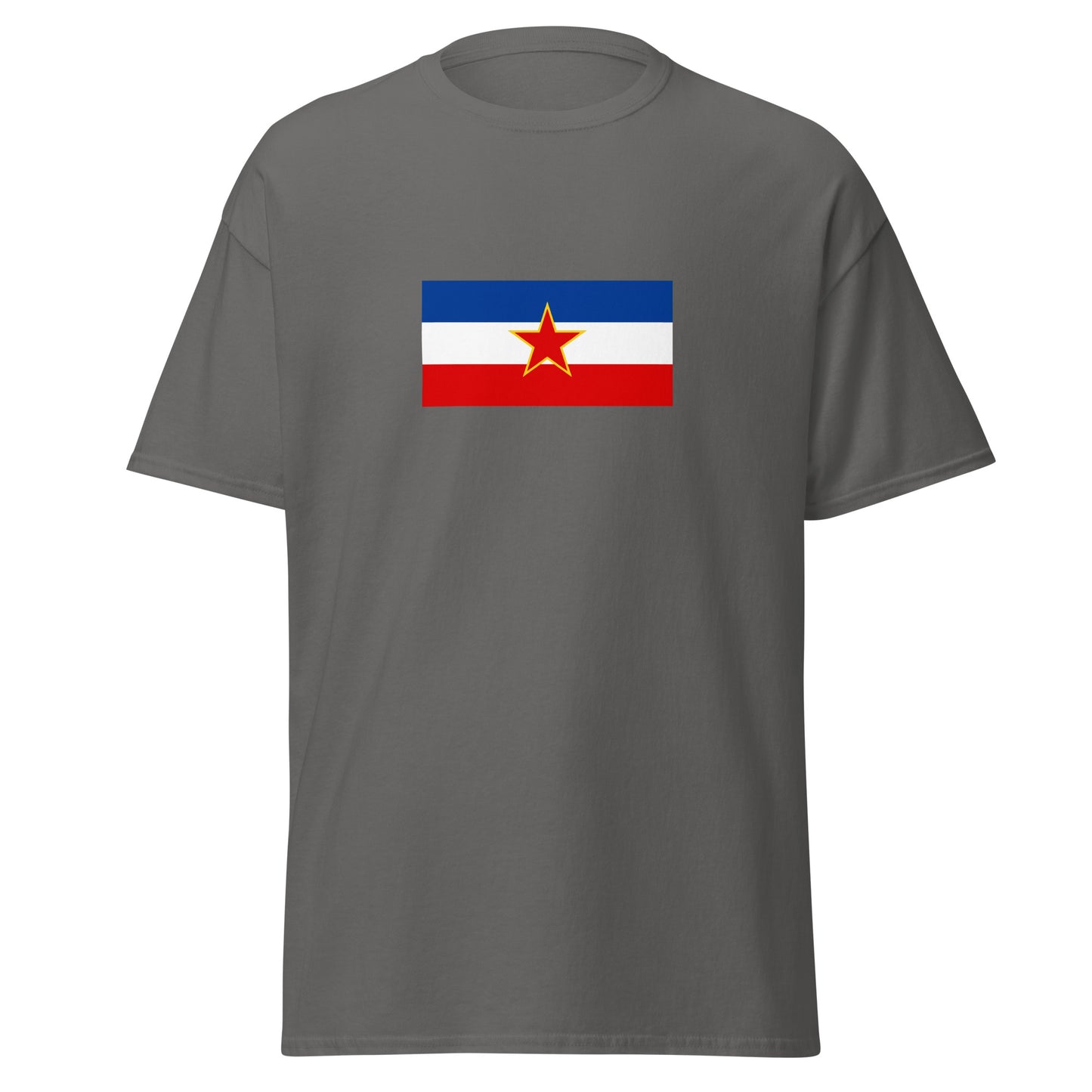 USA - Yugoslavs | Ethnic American Flag Interactive T-shirt