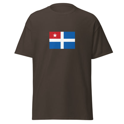 Greece - Cretan State (1898-1913) | Historical Greek Flag Interactive T-shirt