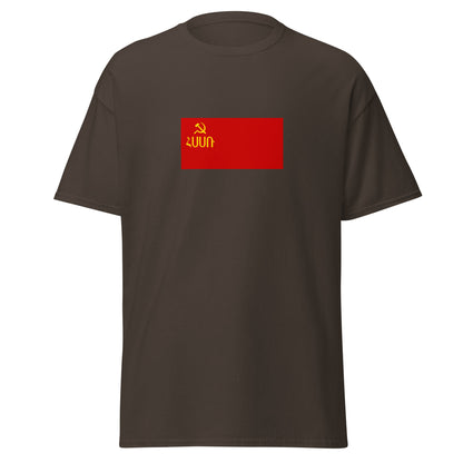 Armenia - Armenian Soviet Socialist Republic (1940-1952) | Historical Armenian Flag Interactive T-shirt