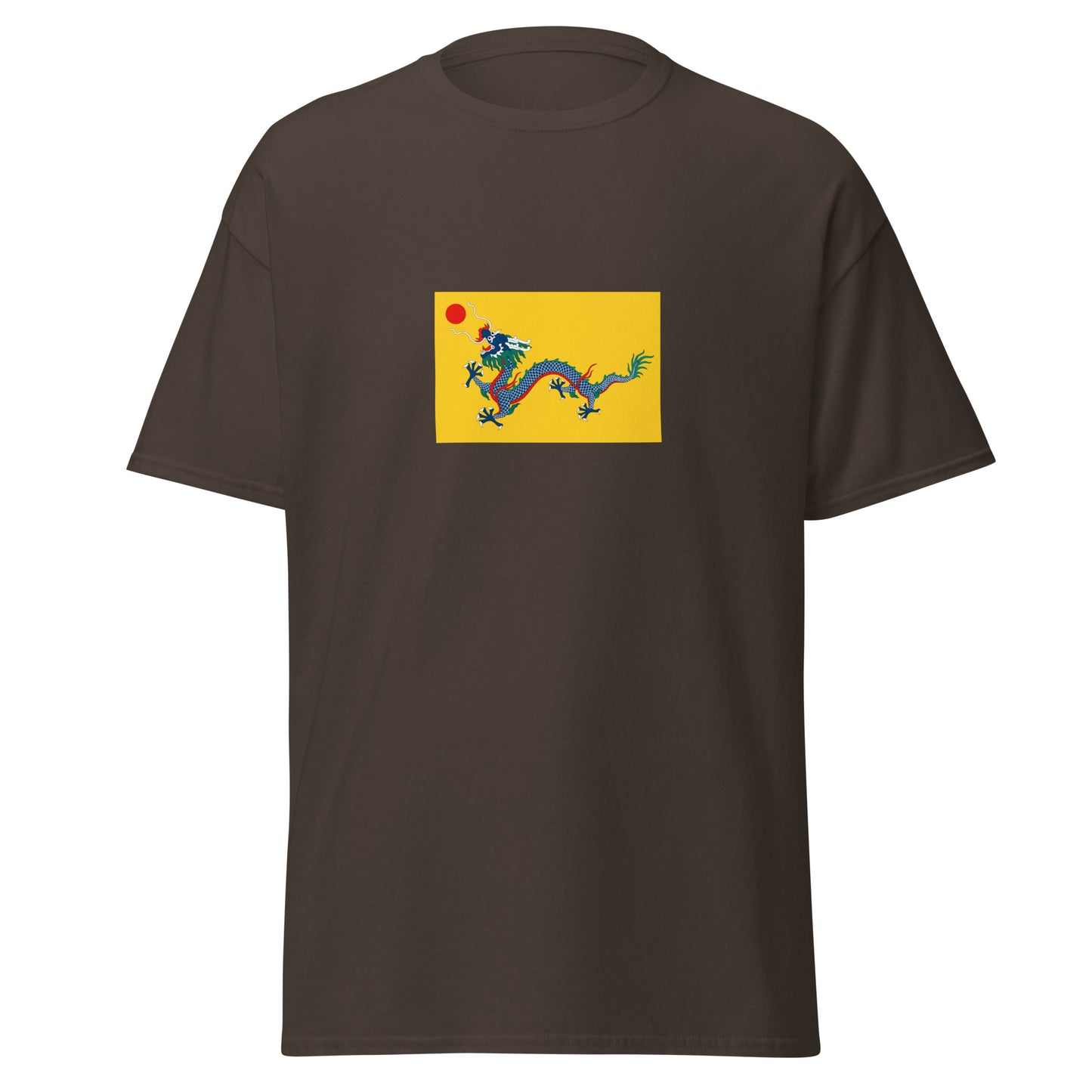 Taiwan - Qing Dynasty (1890-1895) | Historical Taiwanese Flag Interactive T-shirt