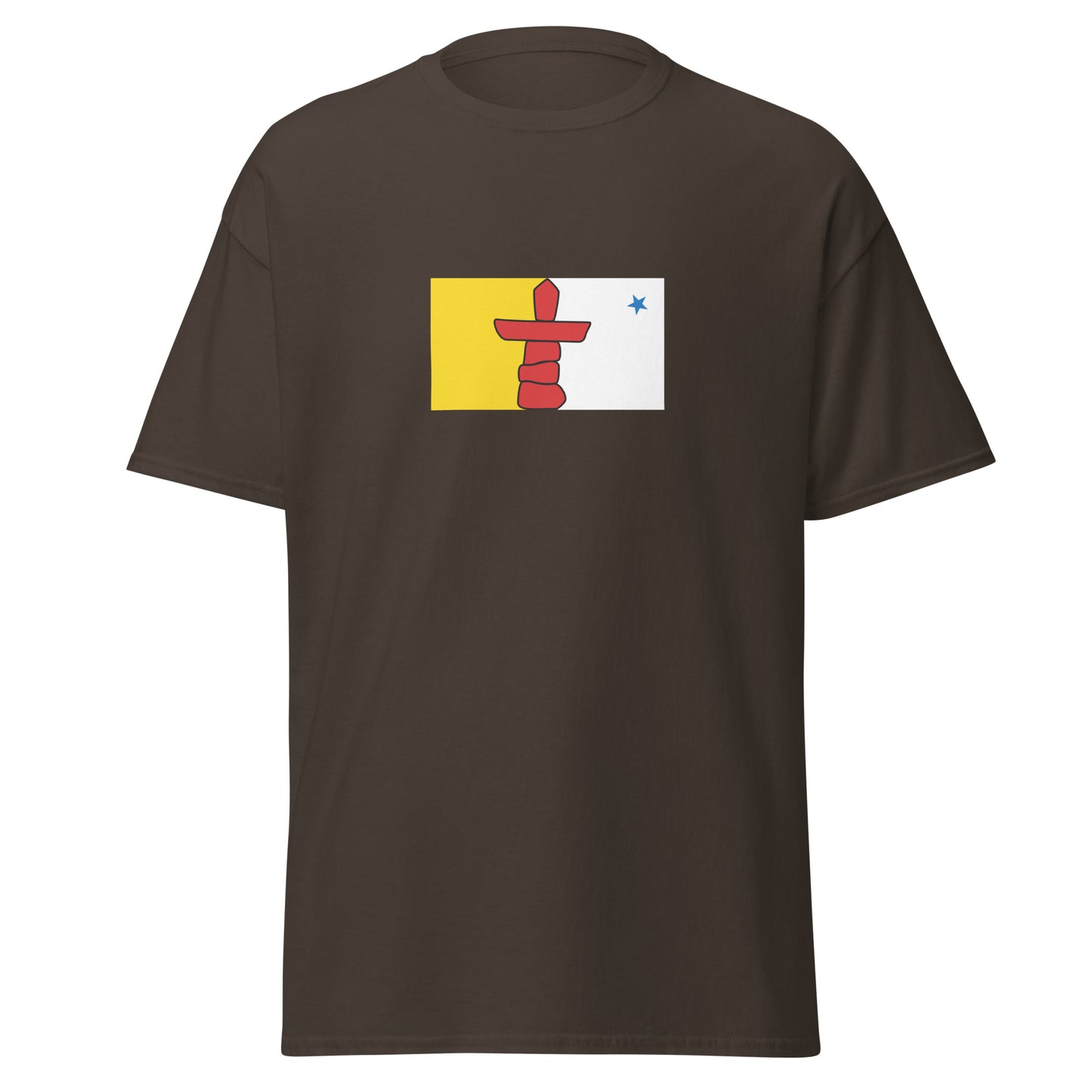 Canada - Nunavut Inuit People | Native Canadian Flag Interactive T-shirt