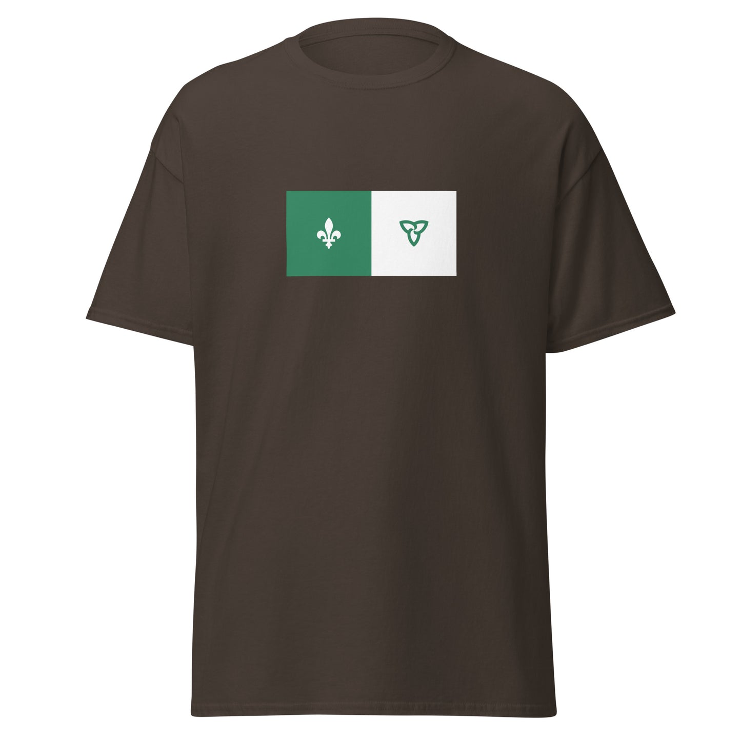 Canada - Franco Ontarians | Ethnic Canadian Flag Interactive T-shirt