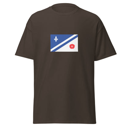 Canada - Franco-Albertans | Ethnic Canadian Flag Interactive T-shirt