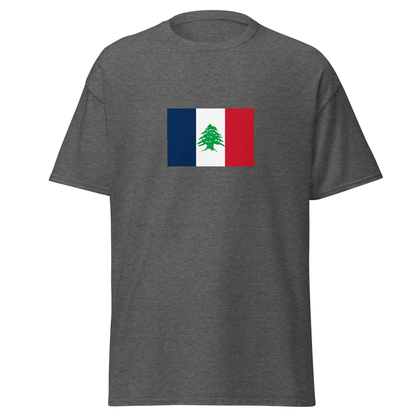 Lebanon - Greater Lebanon (1920-1943) | Historical Lebanese Flag Interactive T-Shirt