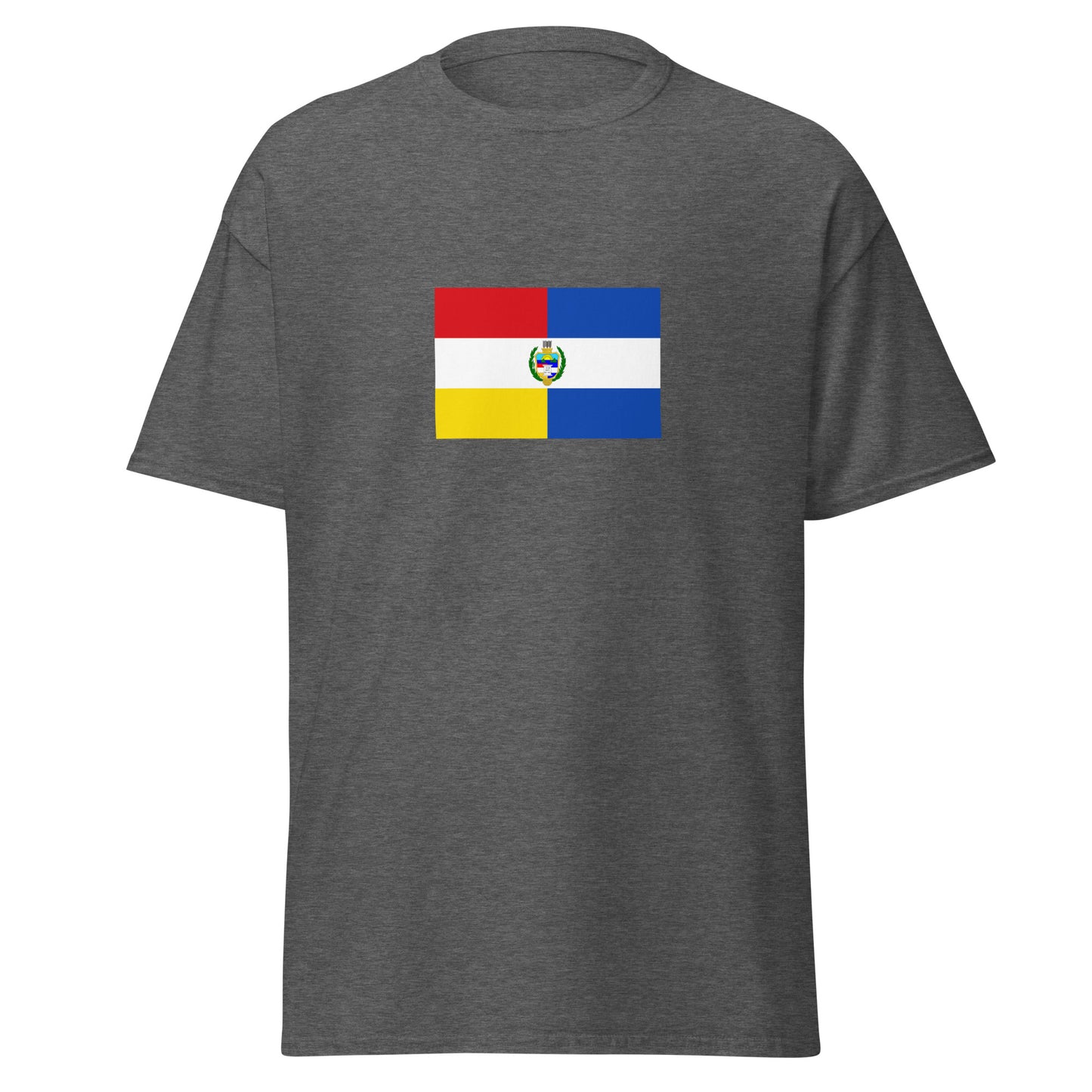 Guatemala - State of Guatemala (1851-1858) | Historical Guatemala Flag Interactive T-Shirt