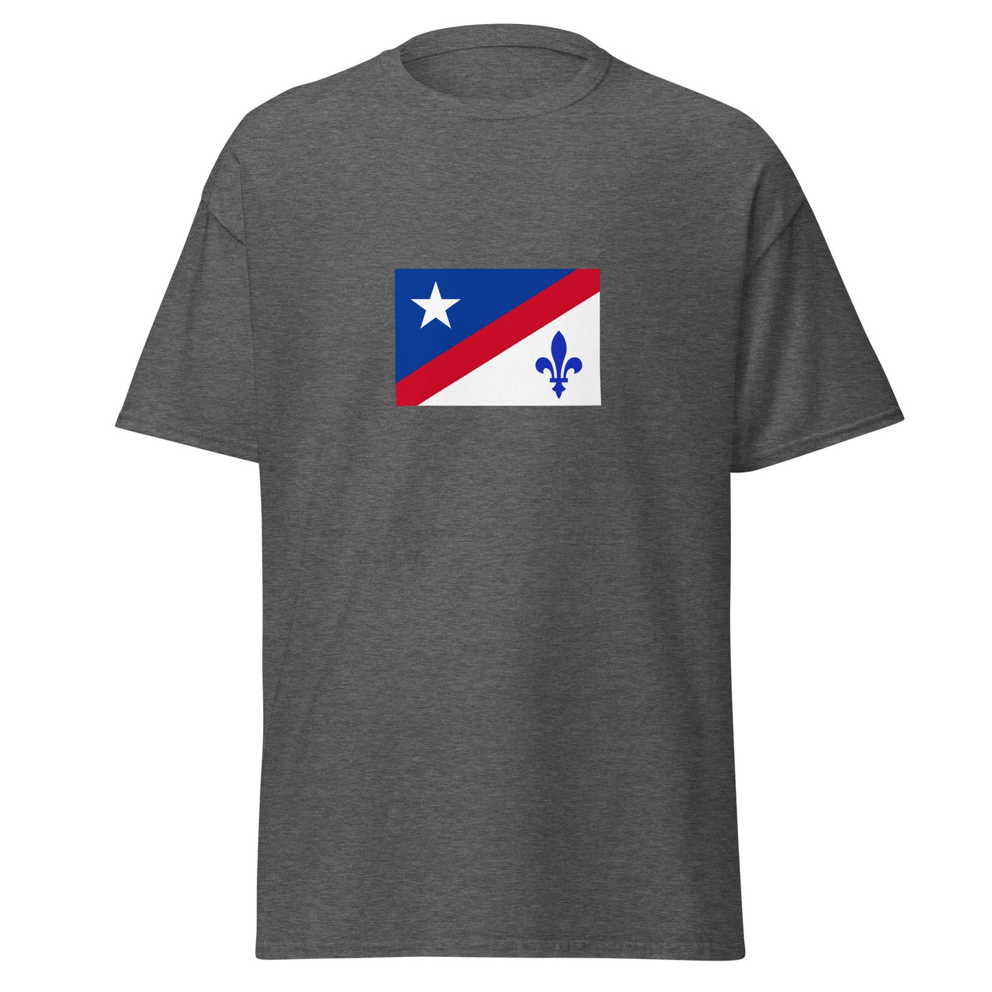 USA - French Americans | Ethnic American Flag Interactive T-shirt