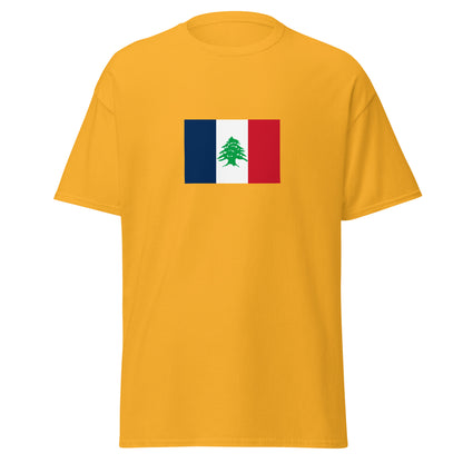 Lebanon - Greater Lebanon (1920-1943) | Historical Lebanese Flag Interactive T-Shirt
