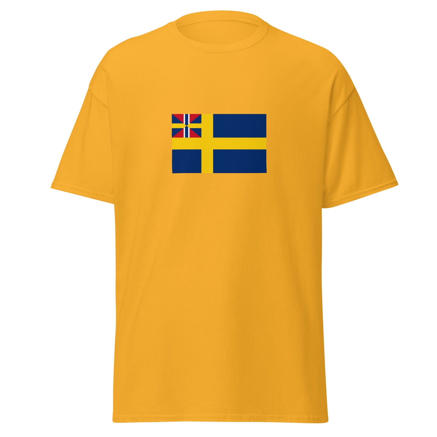 Sweden - United Kingdoms of Sweden and Norway (1814-1905) | Swedish Flag Interactive History T-Shirt