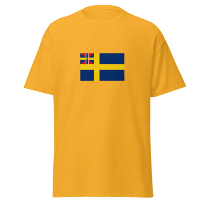 Sweden - United Kingdoms of Sweden and Norway (1814-1905) | Historical Swedish Flag Interactive T-shirt