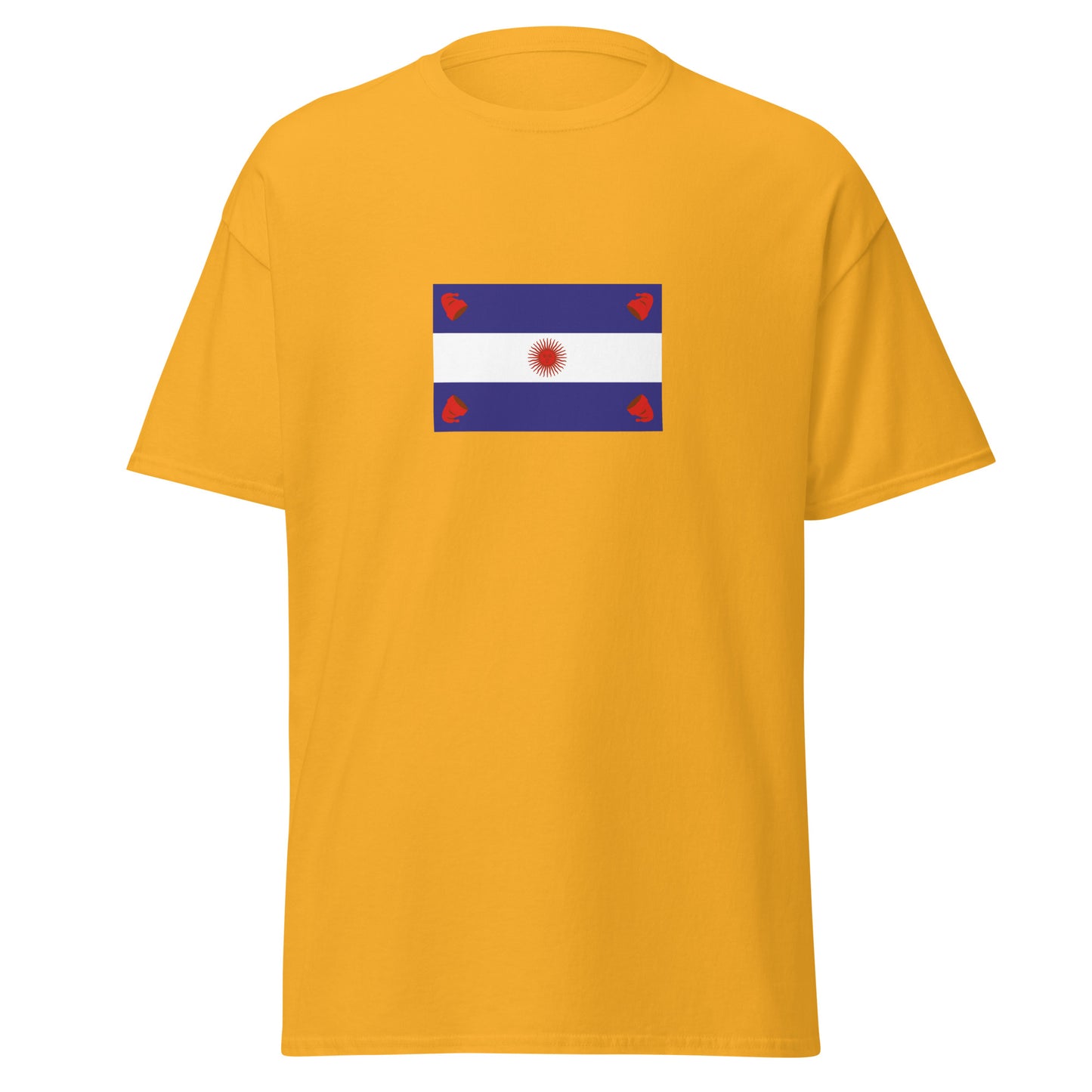 Argentina - Argentine Confederation (1831-1861) | Historical Argentina Flag Interactive T-Shirt