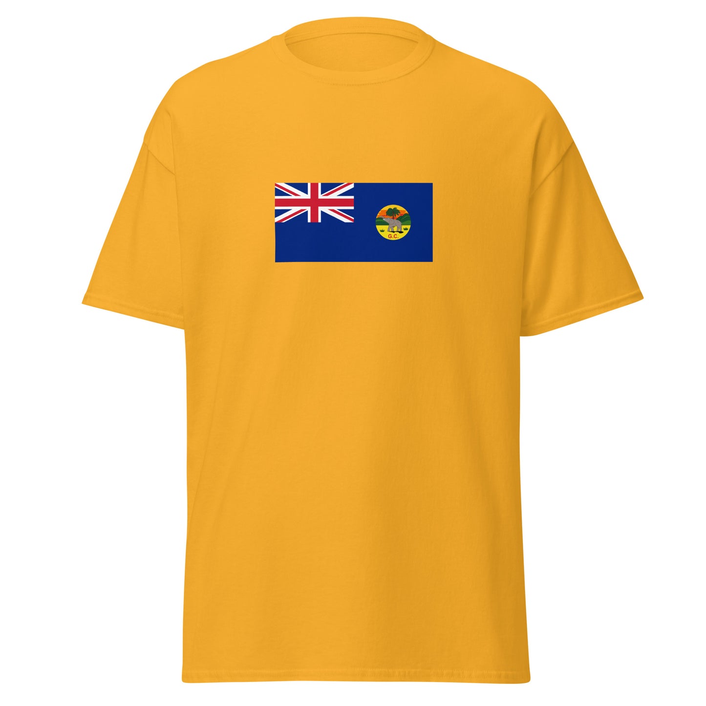 Ghana - British Gold Coast (1870-1957) | Historical Ghana Flag Interactive T-Shirt