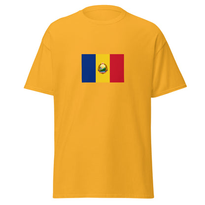 Romania - Socialist Republic of Romania (1947-1989) | Historical Romanian Flag Interactive T-shirt