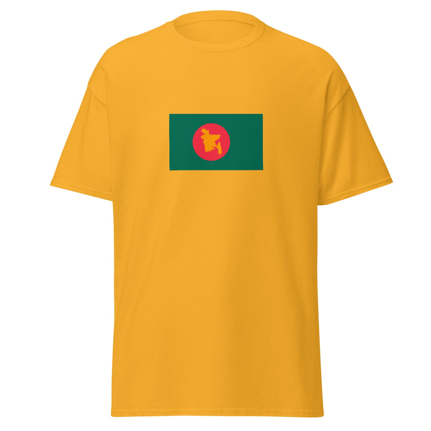 Bangladesh - Provisional Government of Bangladesh (1971-1972) | Historical Bangladesh Flag Interactive T-Shirt