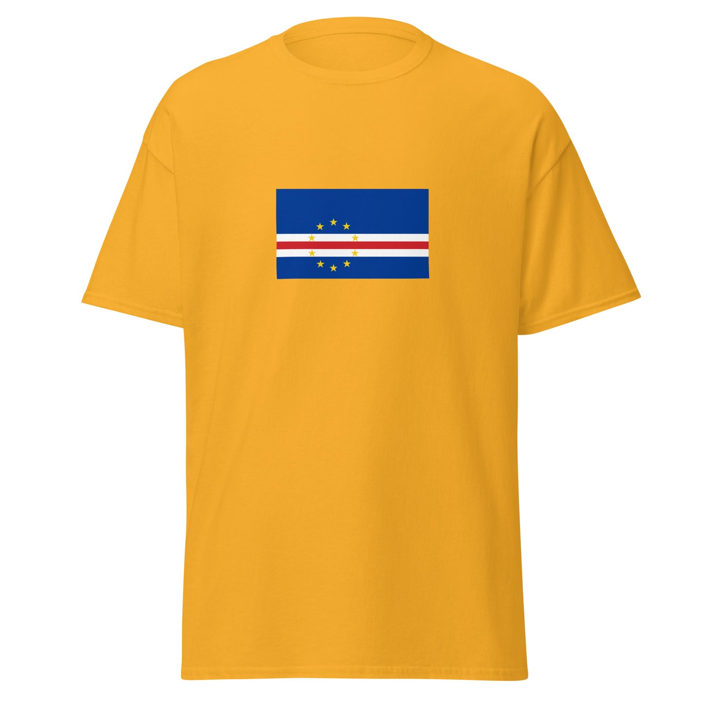 USA - Cape Verdeans | Ethnic American Flag Interactive T-shirt