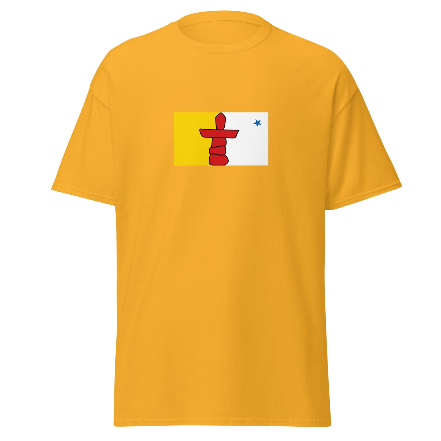 Canada - Nunavut Inuit People | Native Canadian Flag Interactive T-shirt