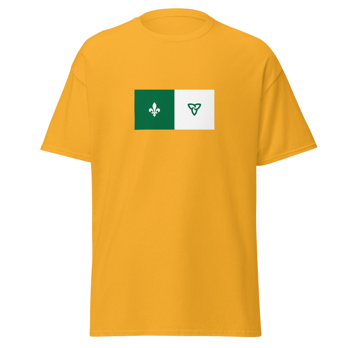 Canada - Franco Ontarians | Ethnic Canadian Flag Interactive T-shirt