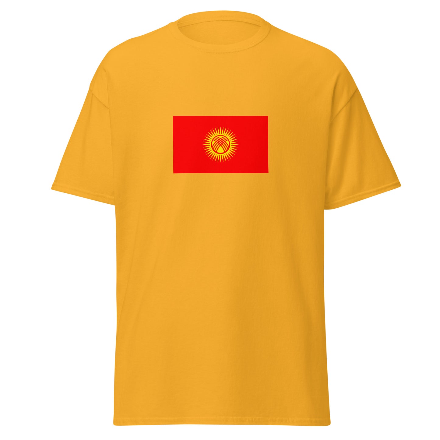 China - Kyrgyz People | Ethnic Chinese Flag Interactive T-shirt