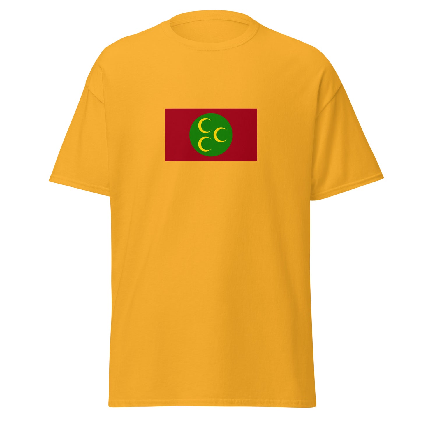 Jordan - Ottoman Syria (1516-1918) | Historical Jordanian Flag Interactive T-Shirt