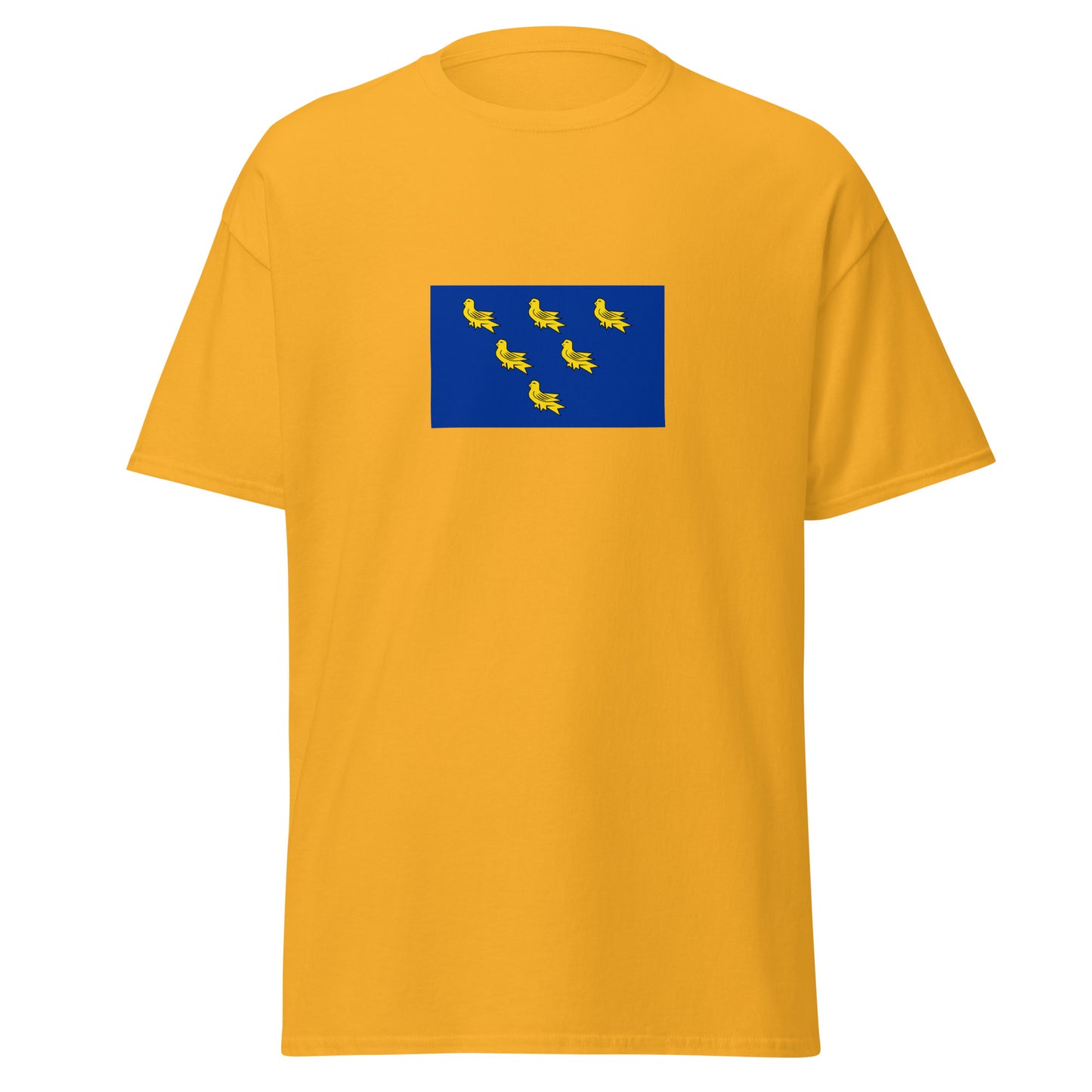 UK - Sussex people | Ethnic British Flag Interactive T-shirt