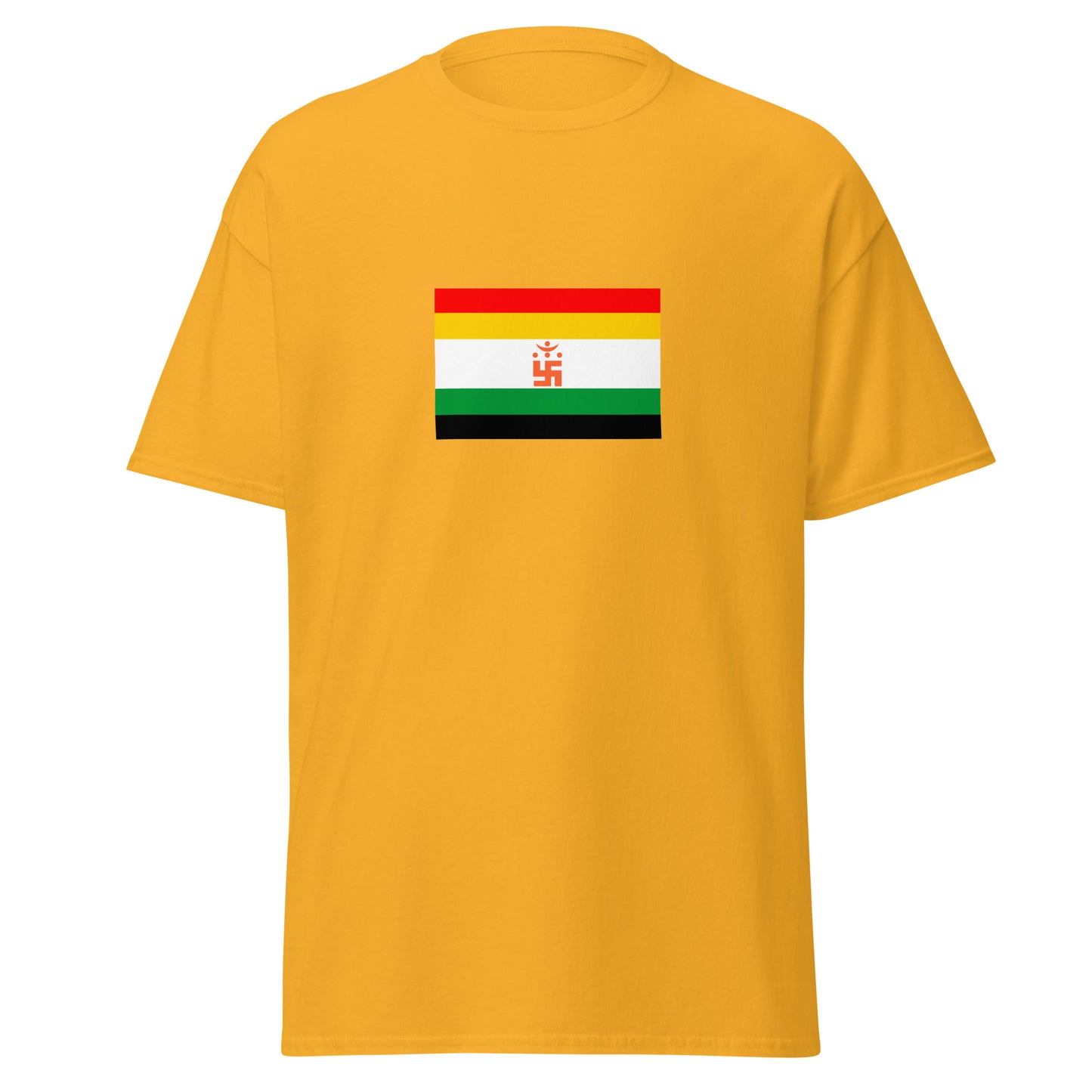 India - Jainism | Ethnic Indian Flag Interactive T-shirt