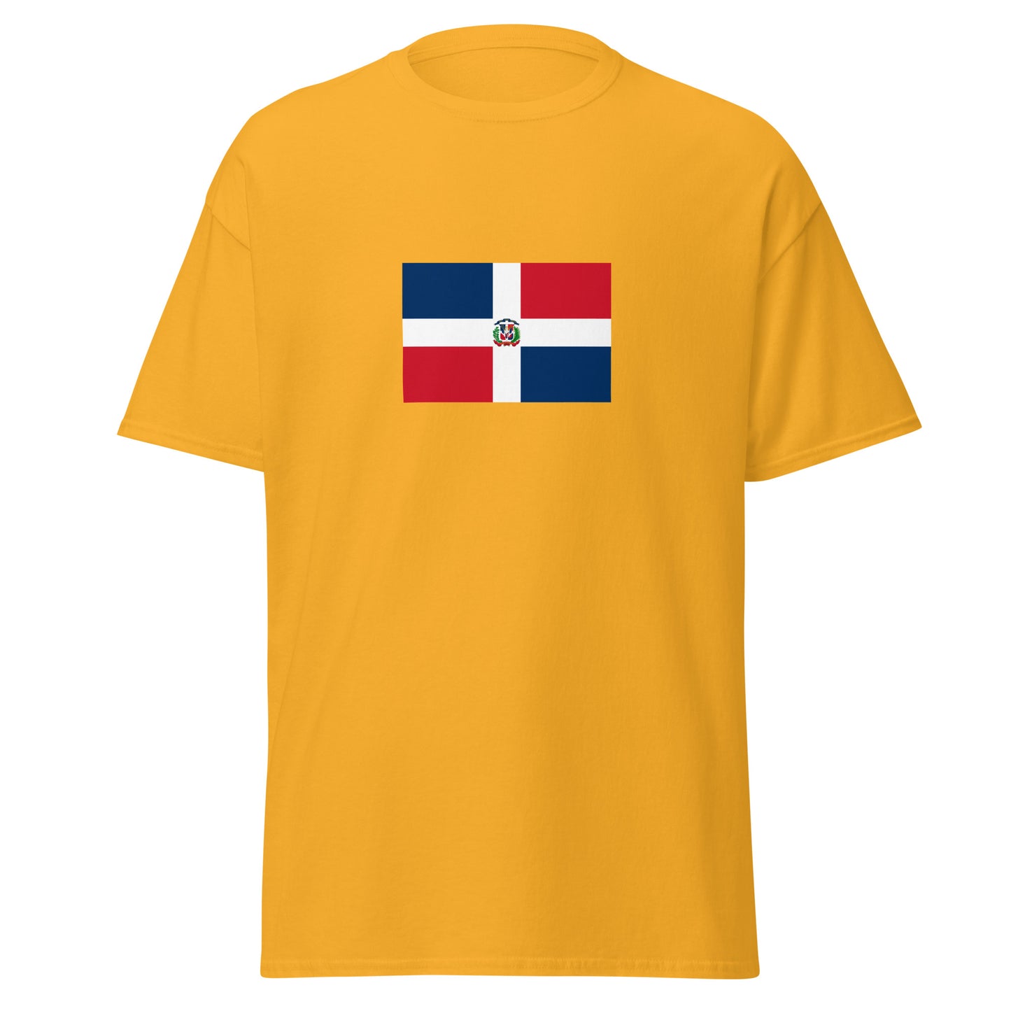 Dominican Republic - First Dominican Republic (1844-1861) | Historical Dominican Flag Interactive T-Shirt