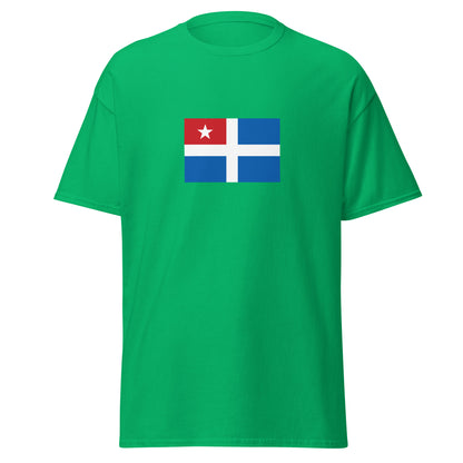 Greece - Cretan State (1898-1913) | Historical Greek Flag Interactive T-shirt
