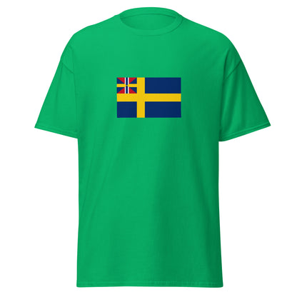 Sweden - United Kingdoms of Sweden and Norway (1814-1905) | Historical Swedish Flag Interactive T-shirt