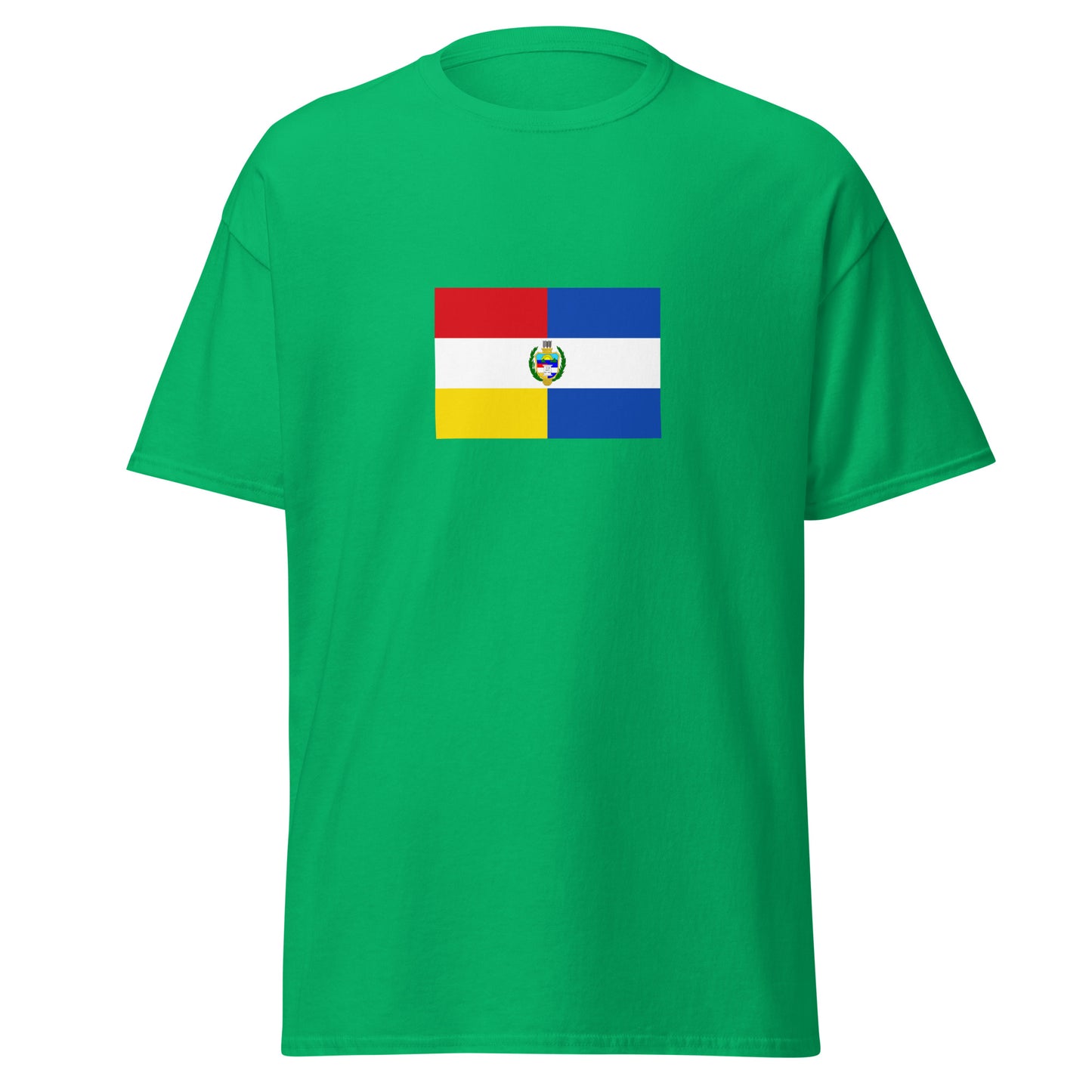 Guatemala - State of Guatemala (1851-1858) | Historical Guatemala Flag Interactive T-Shirt