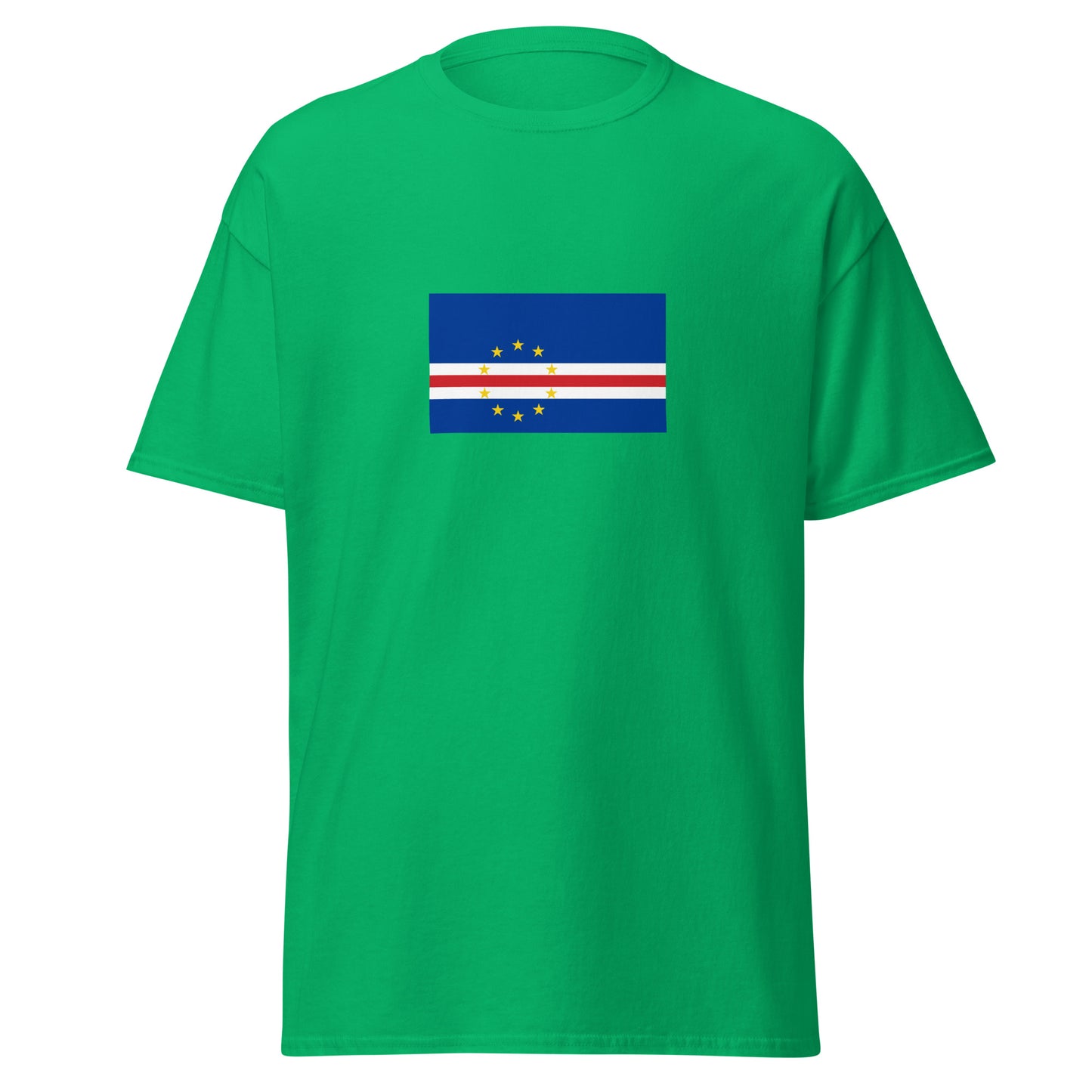 USA - Cape Verdeans | Ethnic American Flag Interactive T-shirt