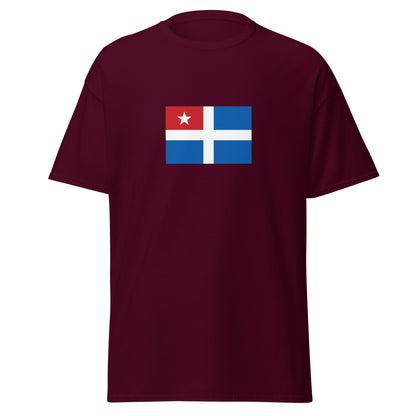 Greece - Cretan State (1898-1913) | Historical Greek Flag Interactive T-shirt