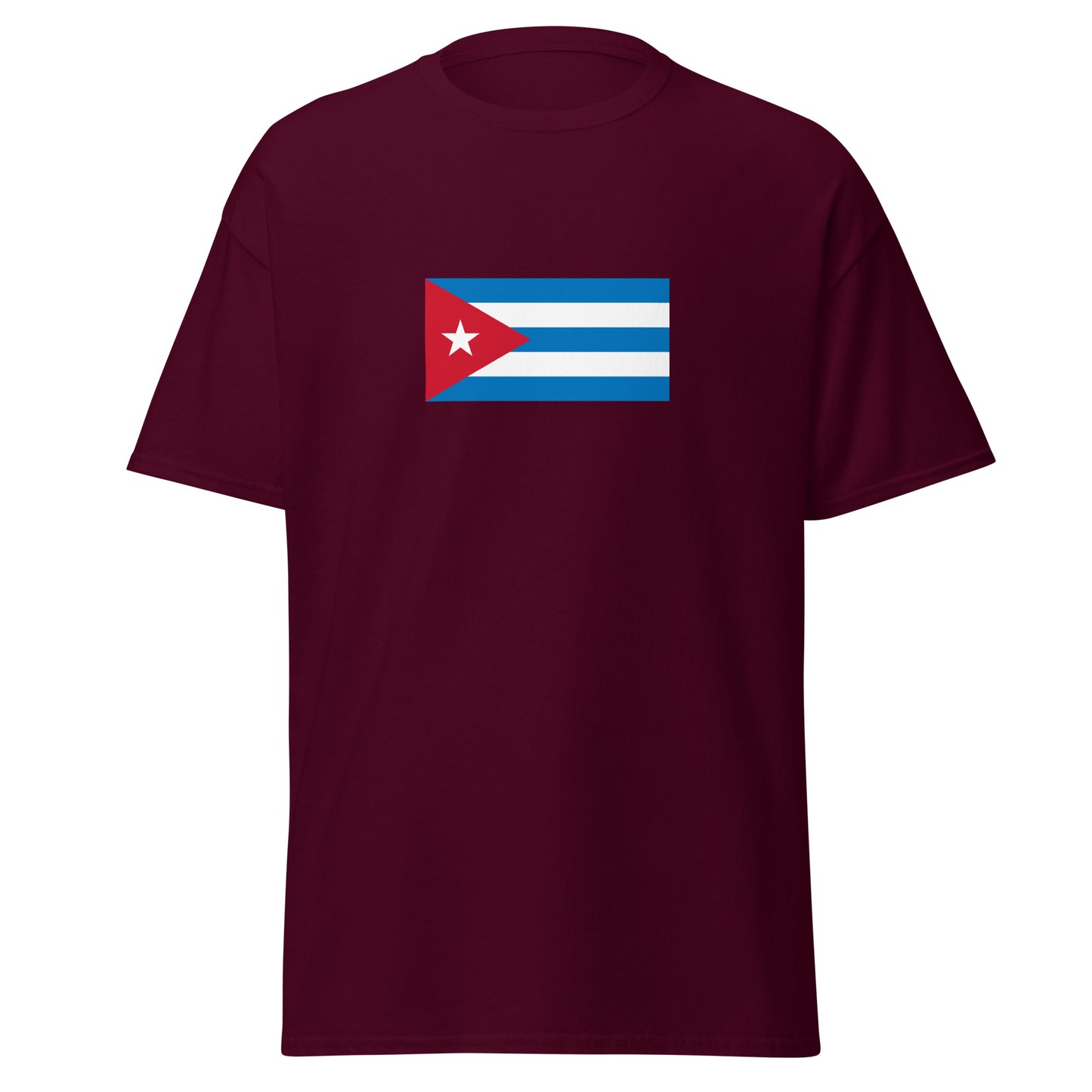 Cuba - First Republic of Cuba (1902-1959) | Historical Cuban Flag Interactive T-shirt