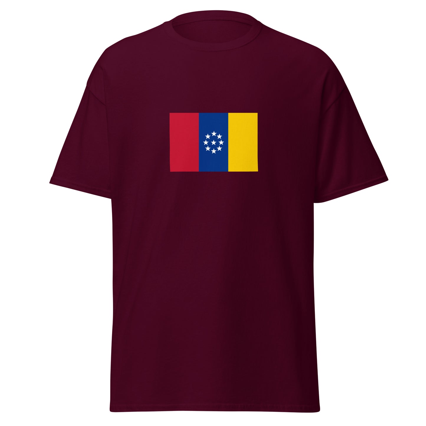 Colombia - United States of Colombia (1861) | Historical Colombian Flag Interactive T-Shirt