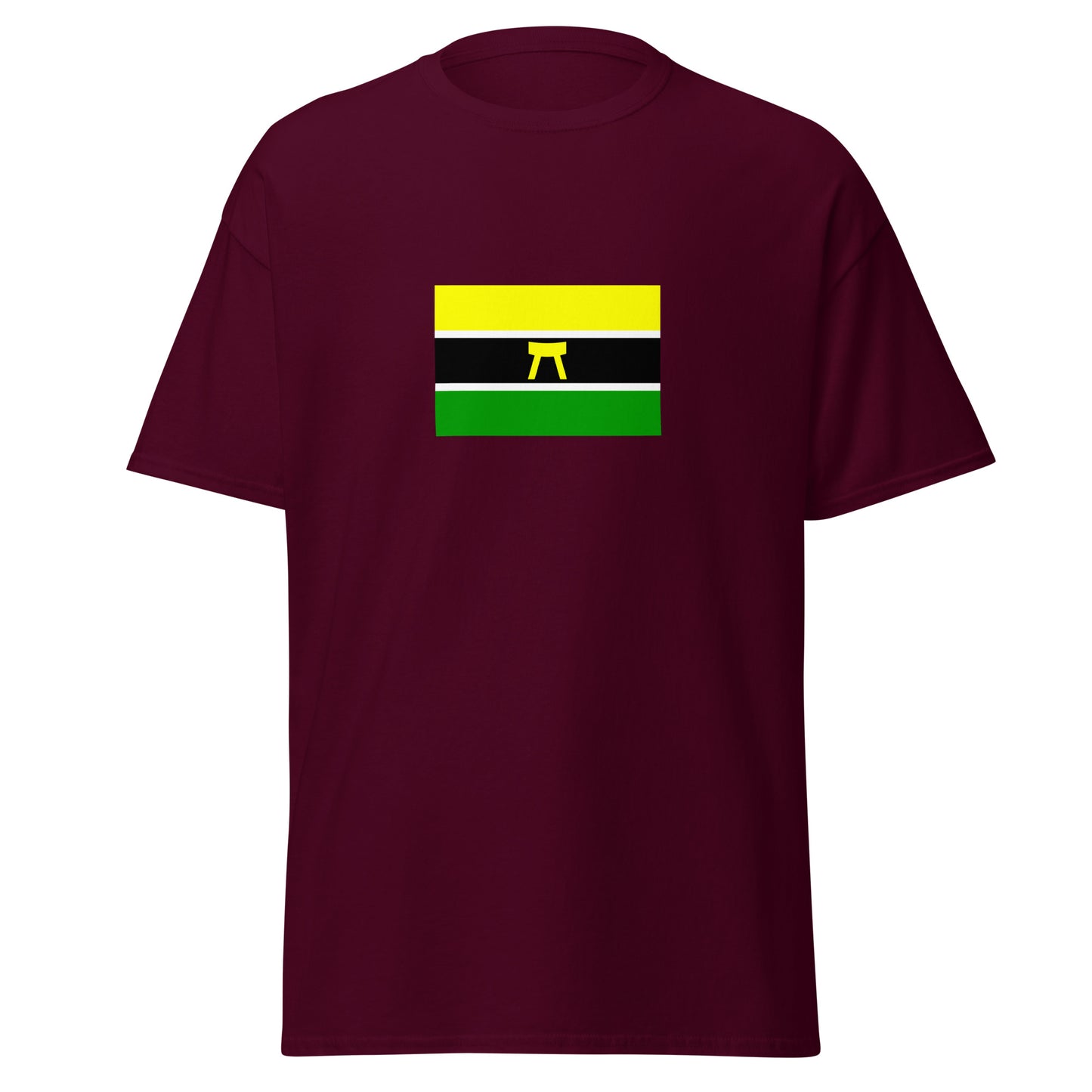 Ghana - Ashanti Empire (1935-1957) | Historical Ghana Flag Interactive T-Shirt