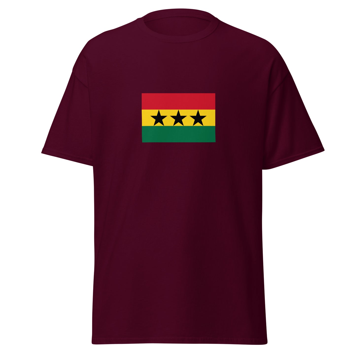 Ghana - Union of African States (1961-1963) | Historical Ghana Flag Interactive T-Shirt