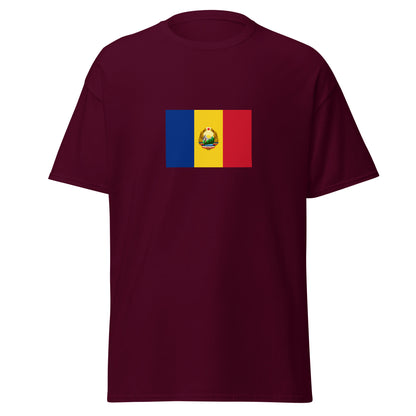 Romania - Socialist Republic of Romania (1947-1989) | Historical Romanian Flag Interactive T-shirt