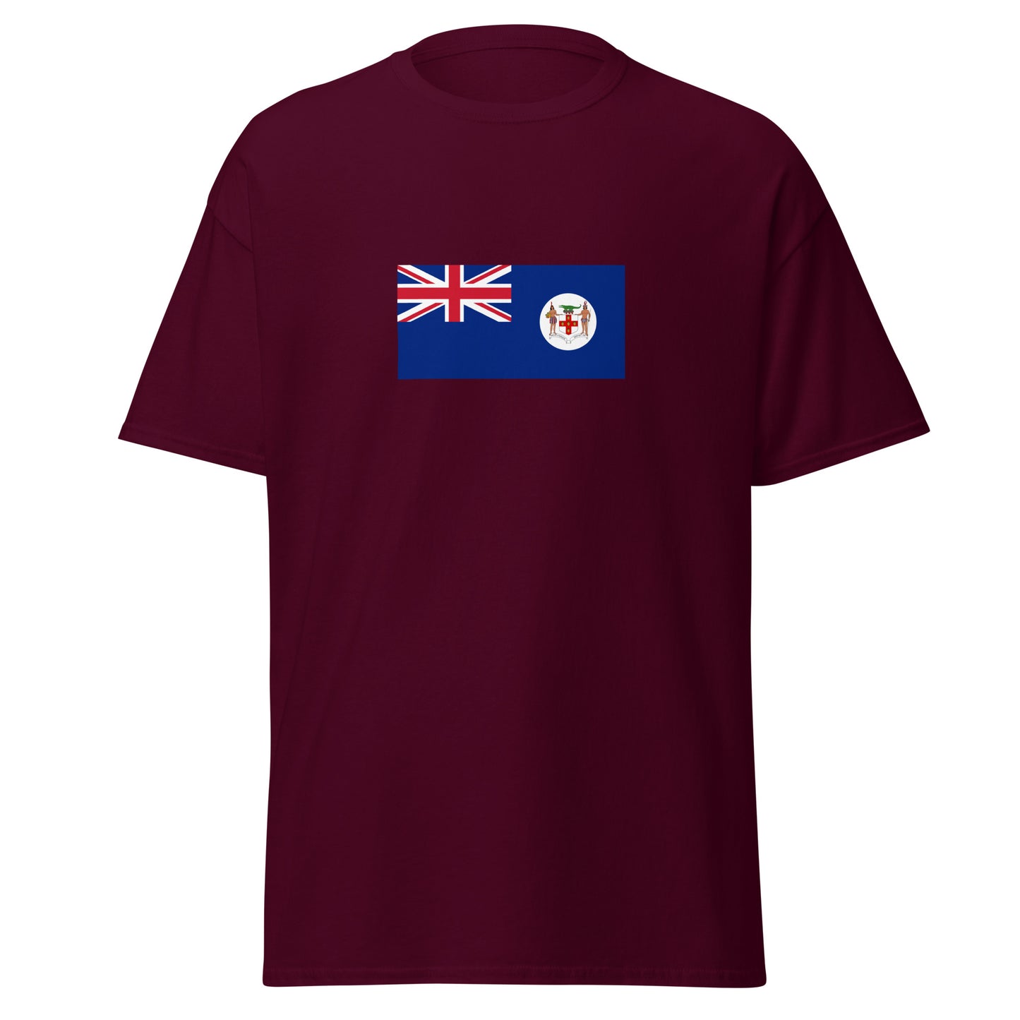 Jamaica - British Colonial Jamaica (1875-1962) | Historical Jamaica Flag Interactive T-Shirt