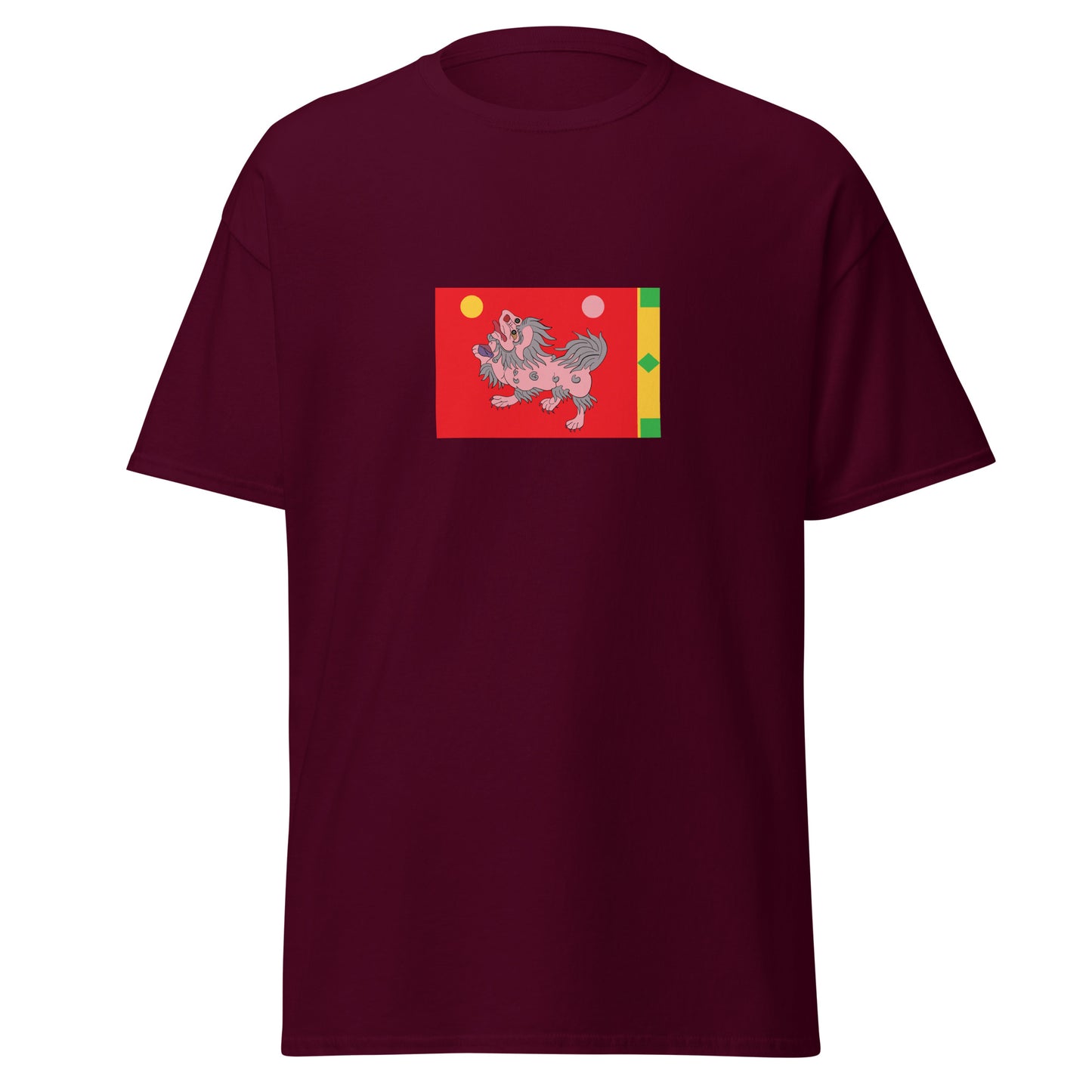 Bangladesh - Tibetan Empire (751-842) | Historical Bangladesh Flag Interactive T-Shirt