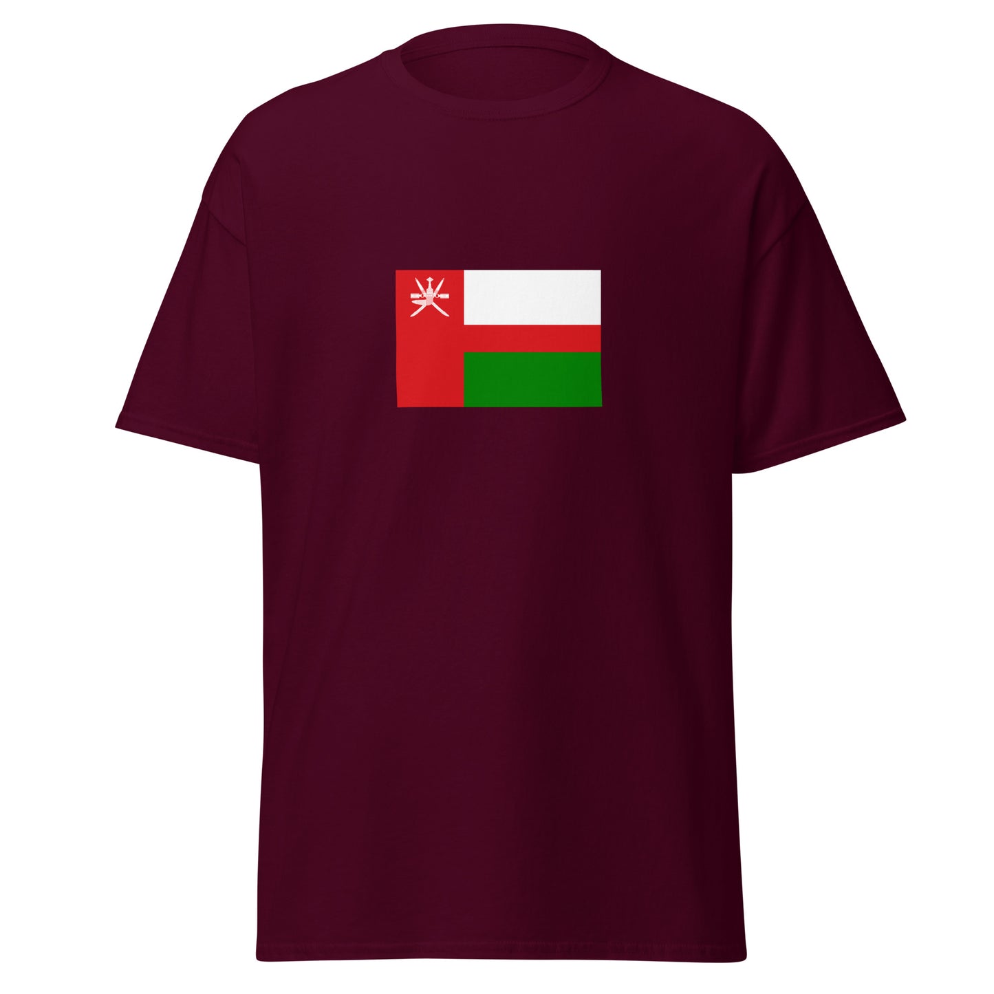 Oman - Sultanate of Oman (1970-1985) | Historical Omani Flag Interactive T-Shirt