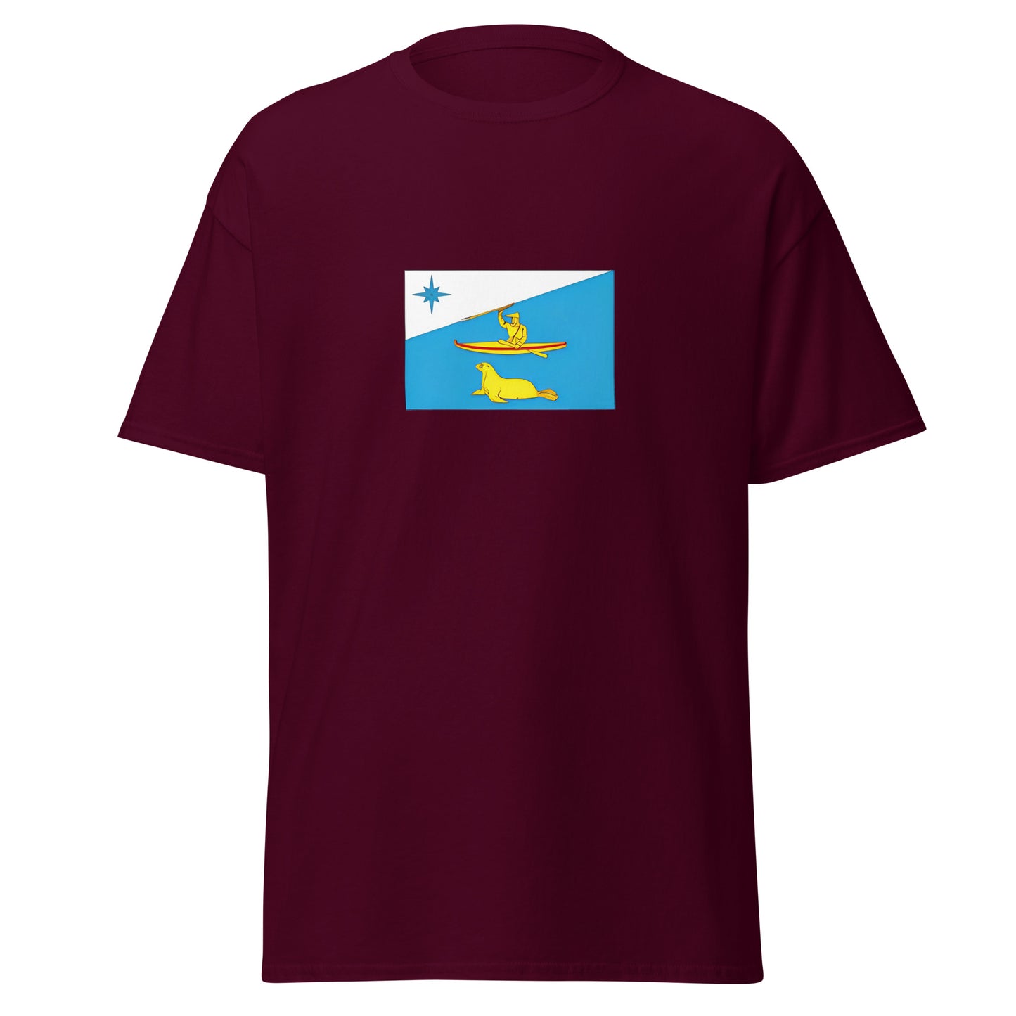 USA - Aleuts People | Indigenous American Flag Interactive T-shirt