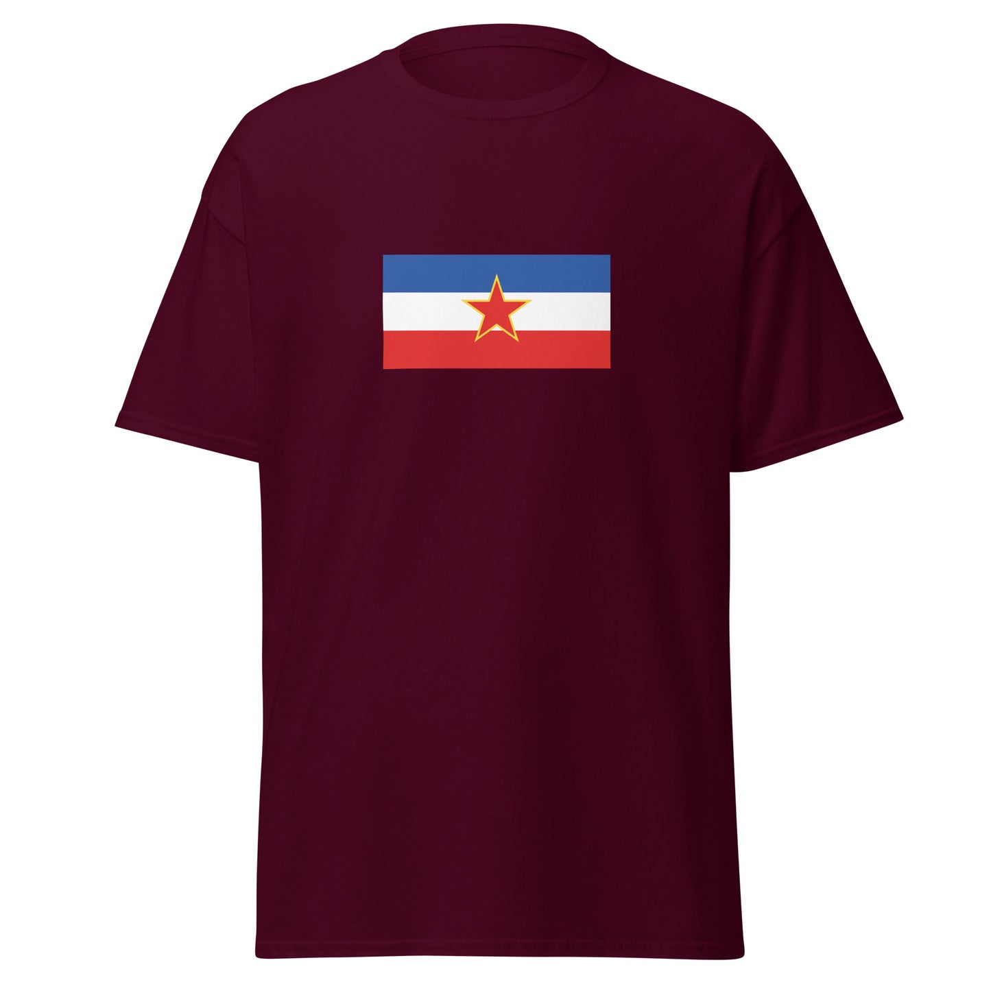 USA - Yugoslavs | Ethnic American Flag Interactive T-shirt