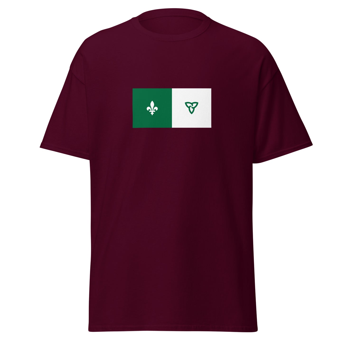 Canada - Franco Ontarians | Ethnic Canadian Flag Interactive T-shirt