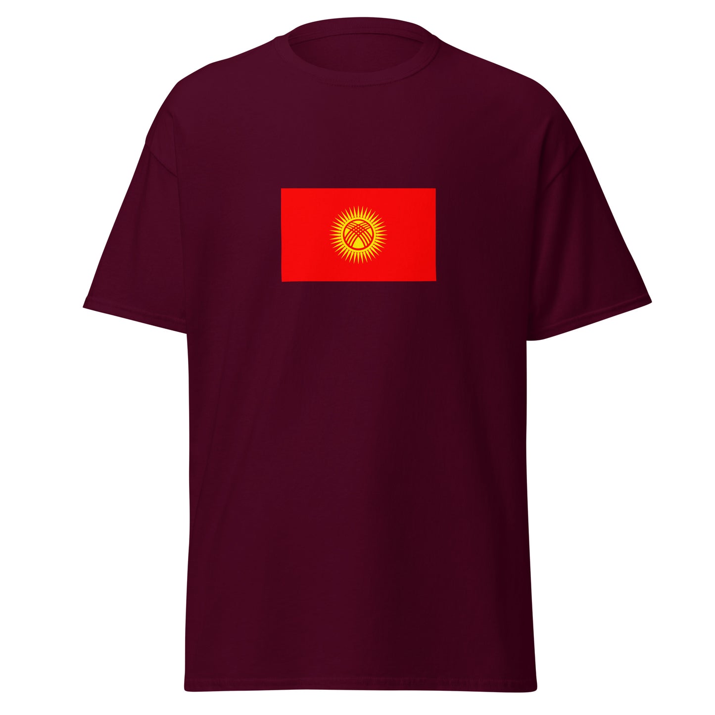 China - Kyrgyz People | Ethnic Chinese Flag Interactive T-shirt