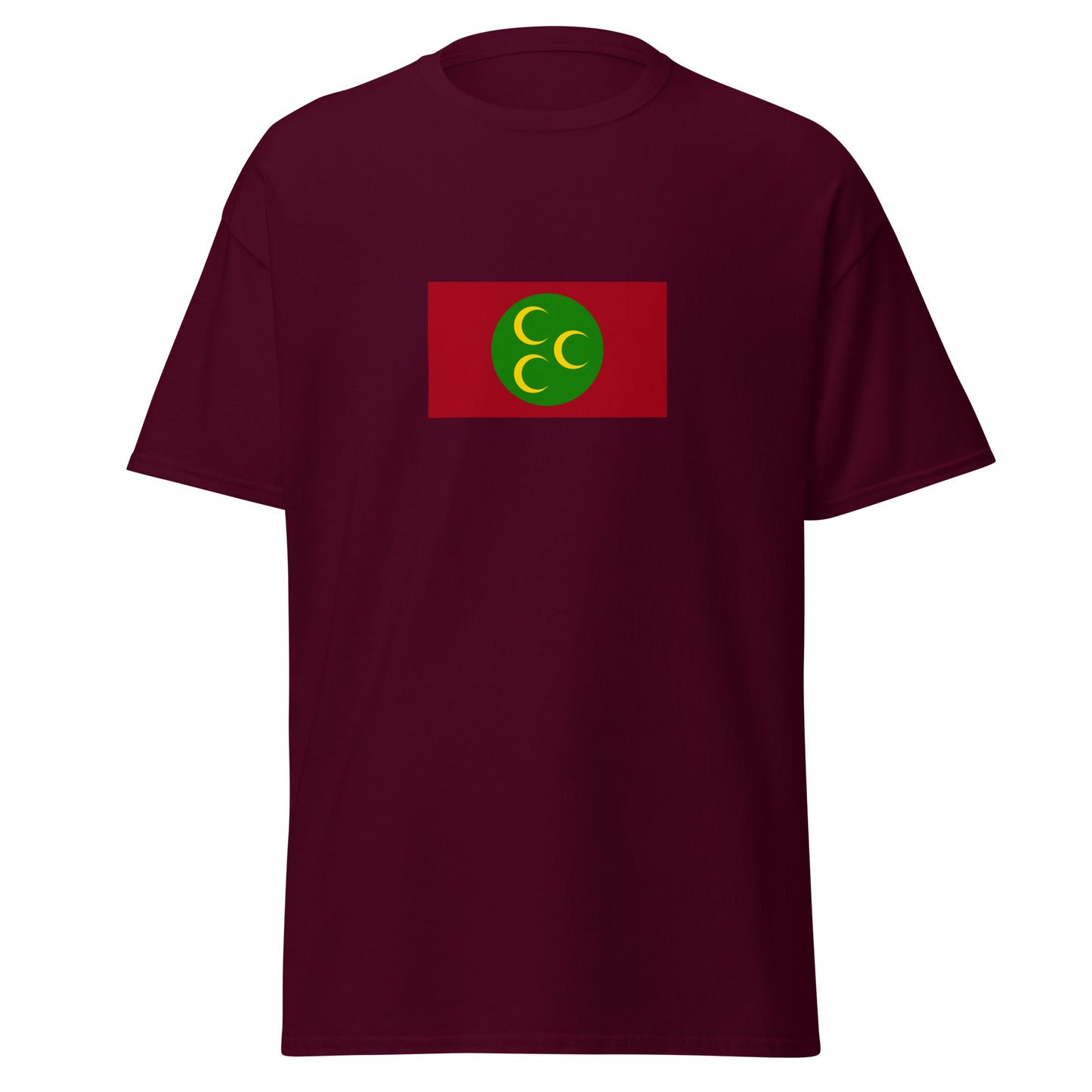 Jordan - Ottoman Syria (1516-1918) | Historical Jordanian Flag Interactive T-Shirt