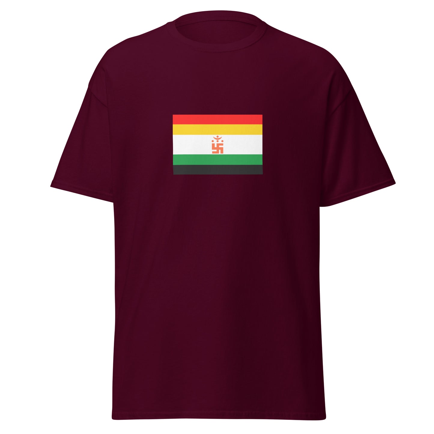 India - Jainism | Ethnic Indian Flag Interactive T-shirt