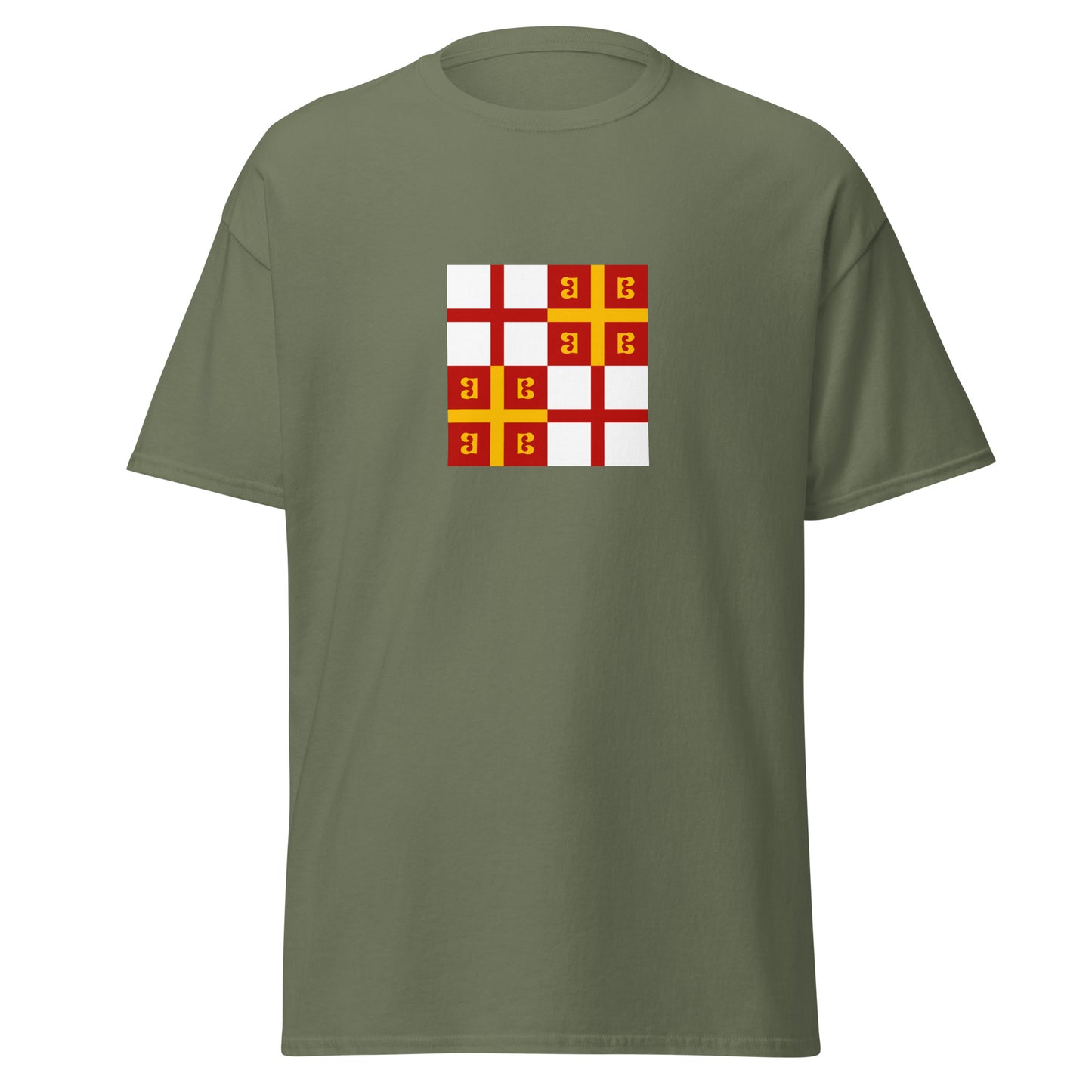 Greece - Empire of Constantinople (1204-1261) | Historical Greek Flag Interactive T-Shirt