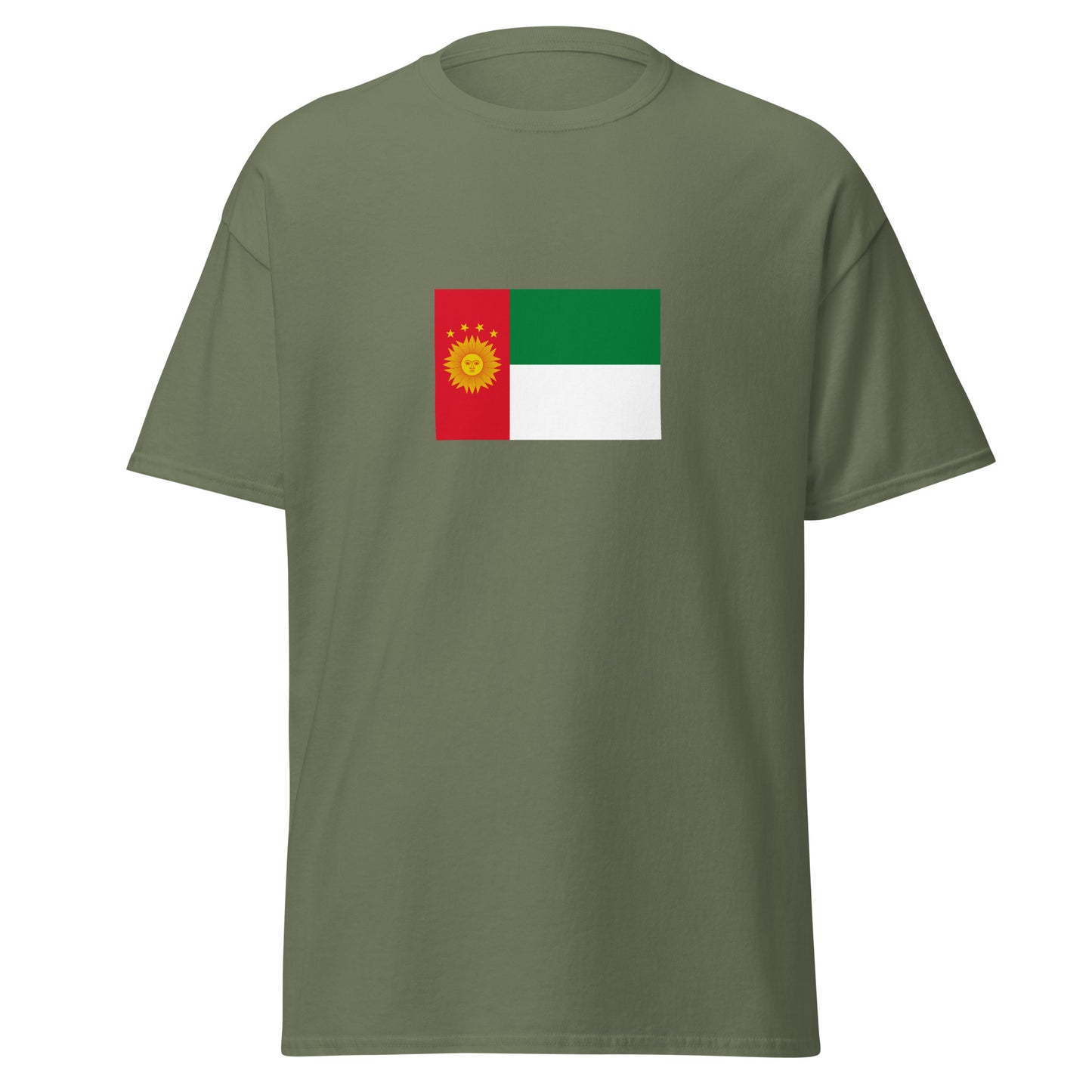 Peru - Republic of South Peru (1836-1839) | Historical Peru Flag Interactive T-Shirt