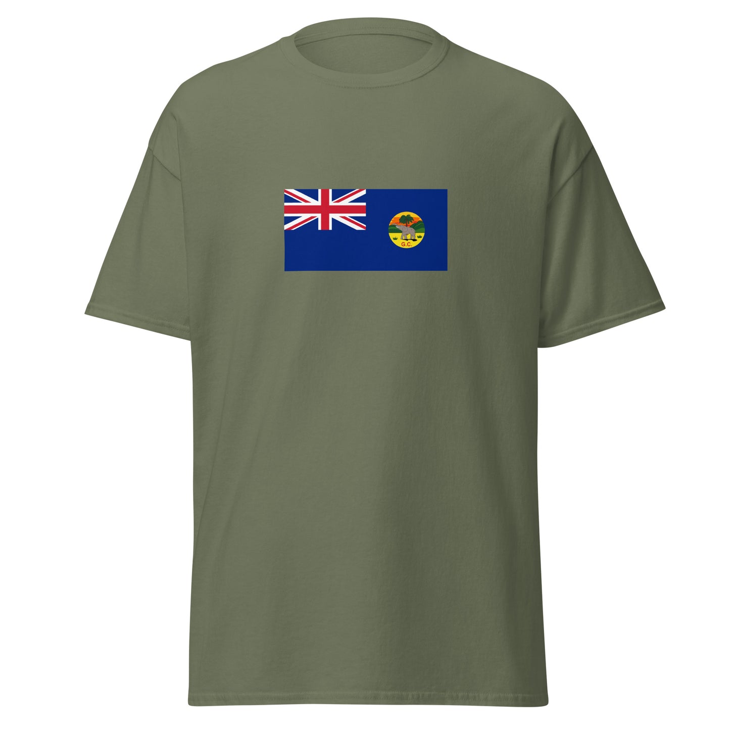 Ghana - British Gold Coast (1870-1957) | Historical Ghana Flag Interactive T-Shirt