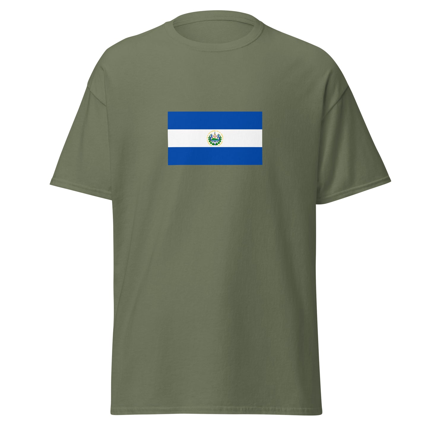 El Salvador - Republic of El Salvador (1931-1979) | Historical El Salvador Flag Interactive T-Shirt